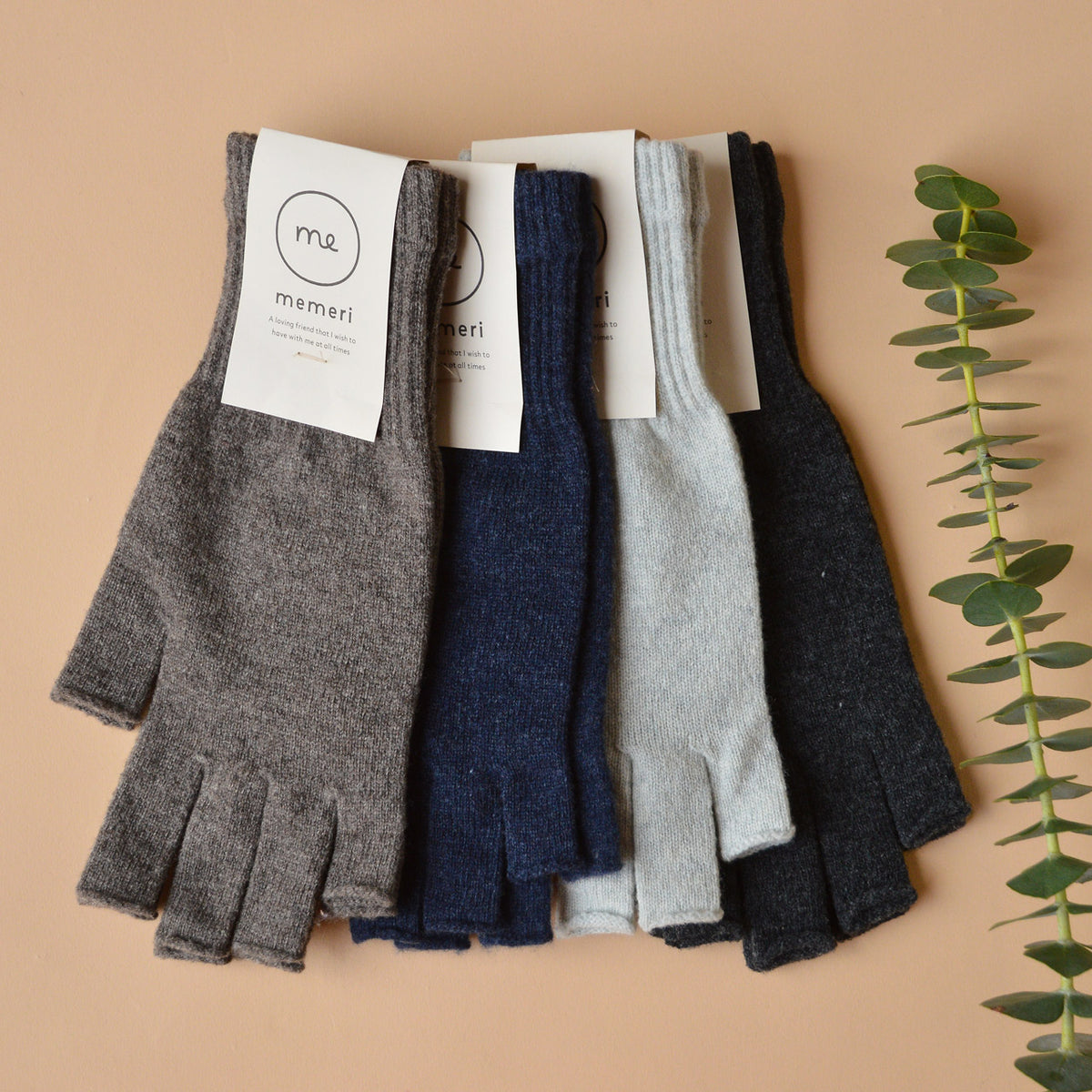 Memeri Fingertip-less Gloves - 100% Merino *Returning 2026