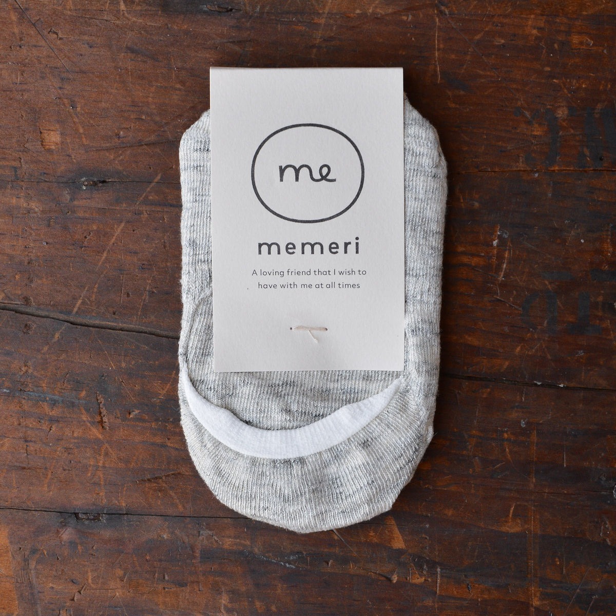 Memeri No Show Liner Socks - Linen (Adults)