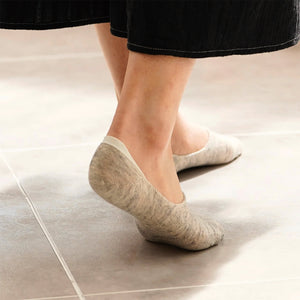 Memeri No Show Liner Socks - Linen (Adults)