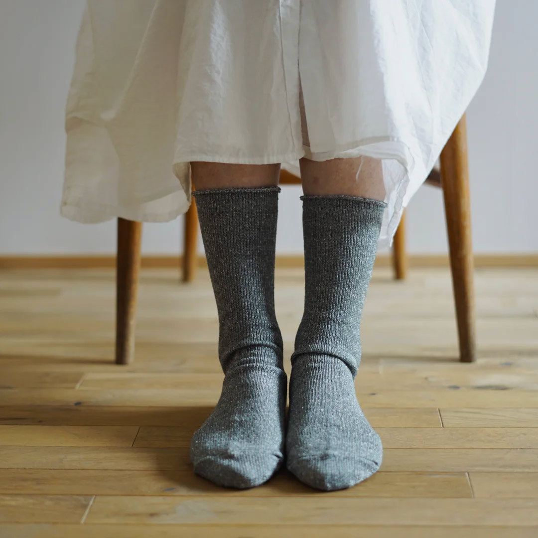 Memeri Linen/Silk Socks (Adults) *Returning Spring