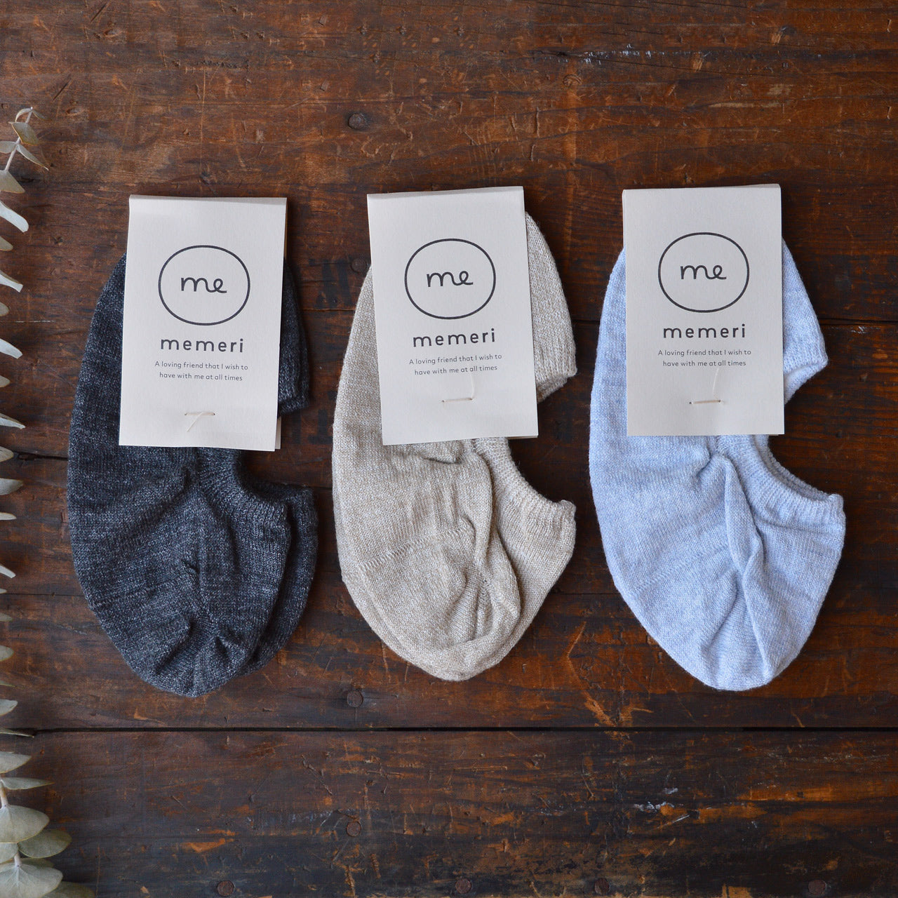 Women's No Show Liner Socks in Ramie/Cotton by Memeri from Woollykins