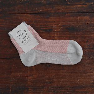 Memeri Herringbone Socks - Giza Cotton (Adults)