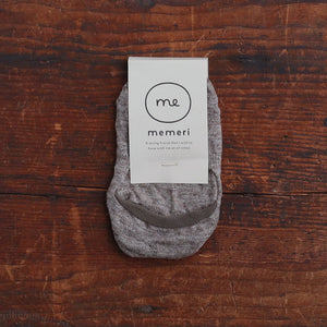 Memeri No Show Liner Socks - Linen (Adults)