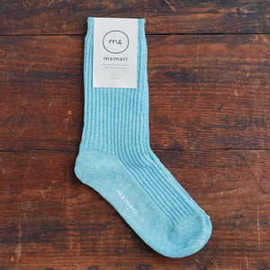 Memeri Ribbed Socks - Linen (Adults)
