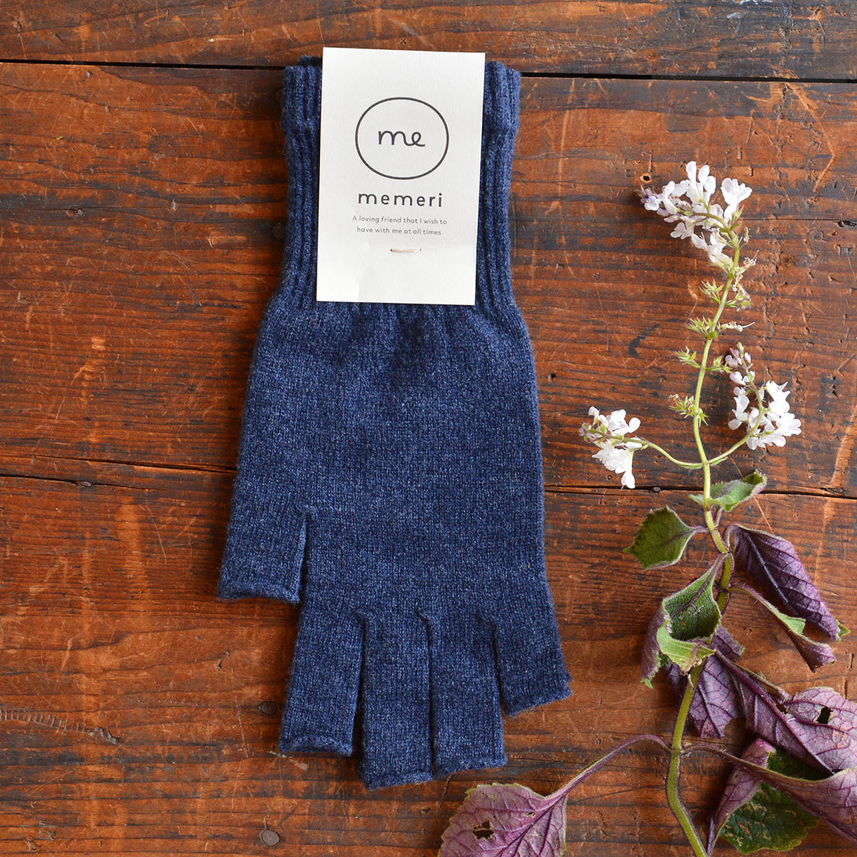 Memeri Fingertip-less Gloves - 100% Merino