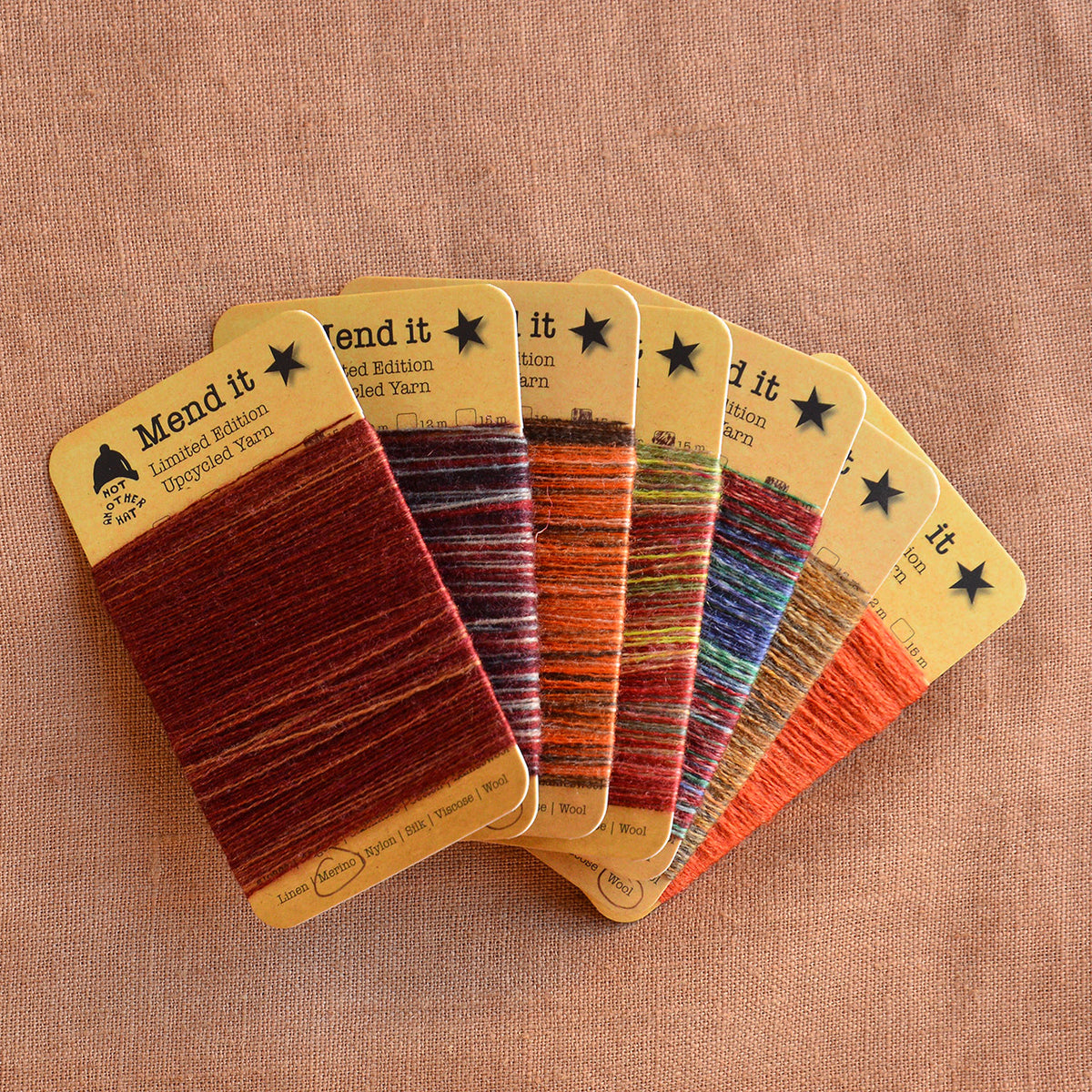 MENDITs Recycled Darning/Mending Yarn in 100% Natural Fibres