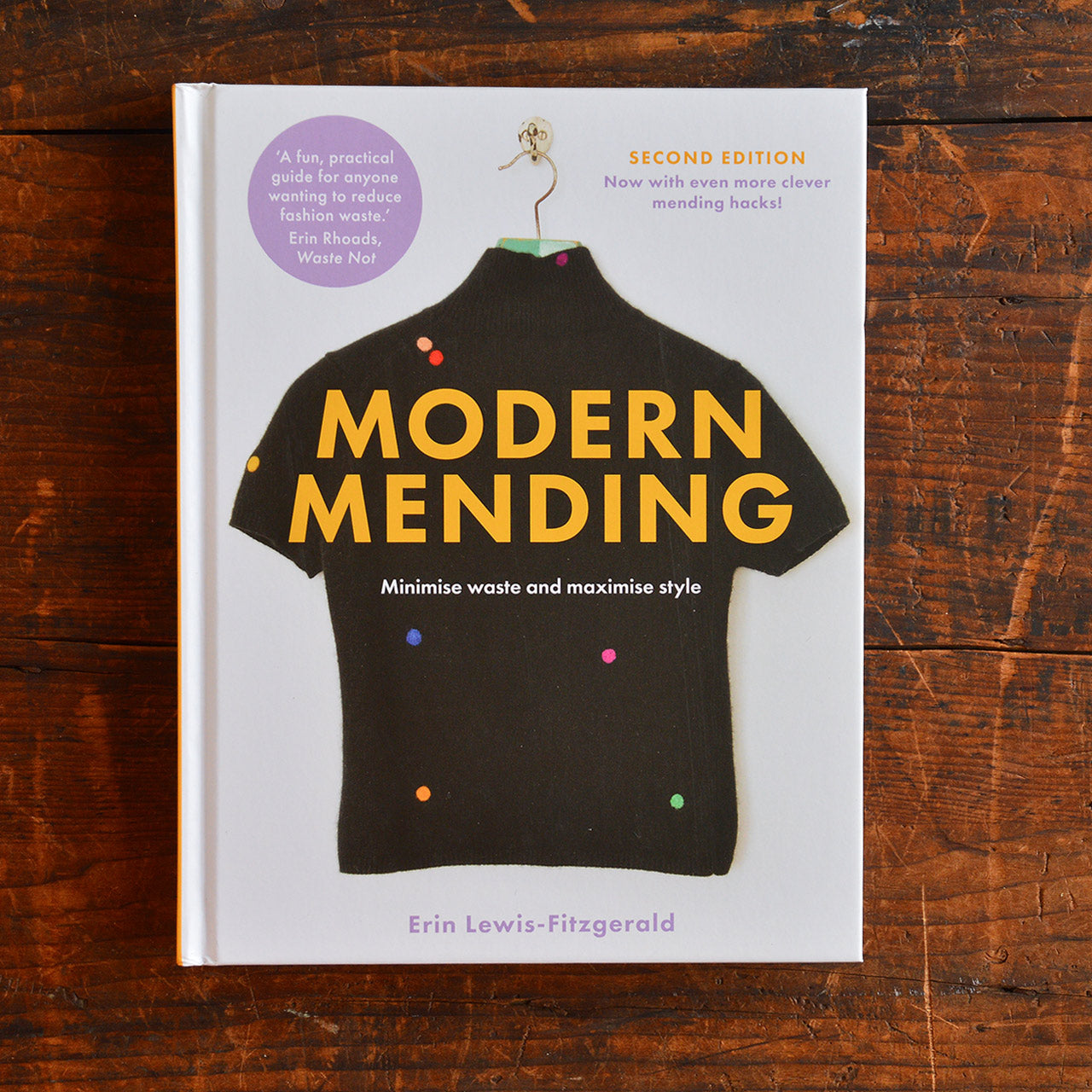 "Modern Mending" Hardcover Book by Erin Lewis-Fitzgerald