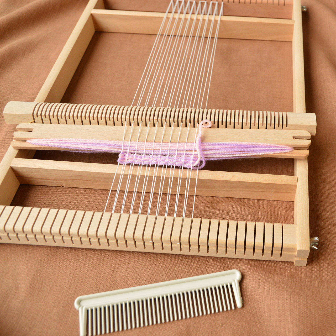 Wool Craft Wooden Weaving Frame/ Loom by Mercurius from Woollykins