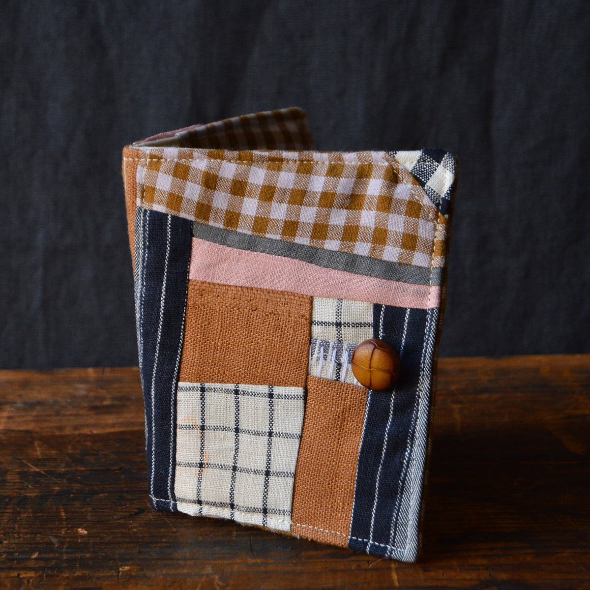 Patchwork Linen Needle Books