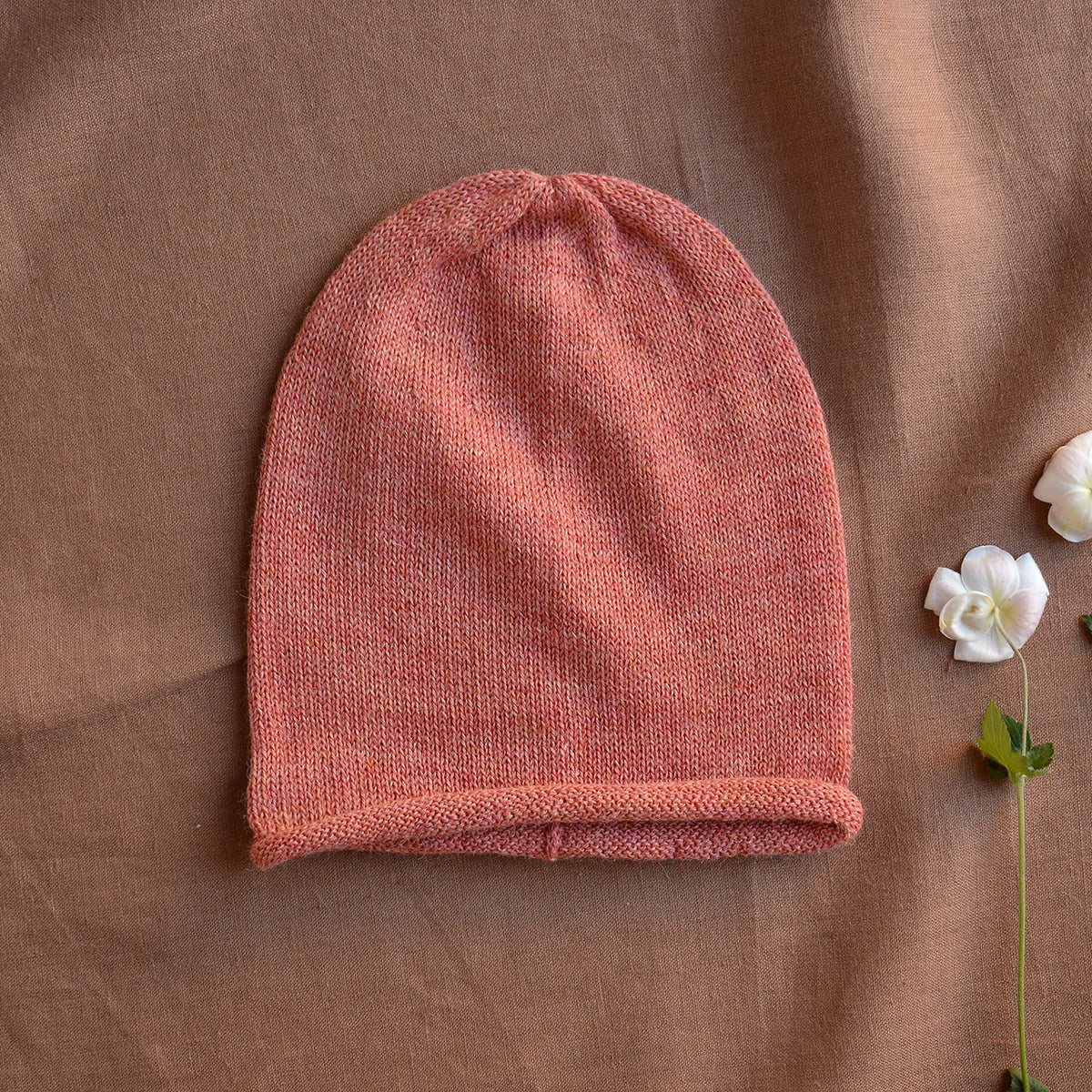 Adults Jersey Beanie - 100% Alpaca