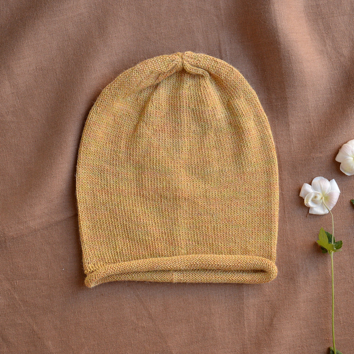Adults Jersey Beanie - 100% Alpaca