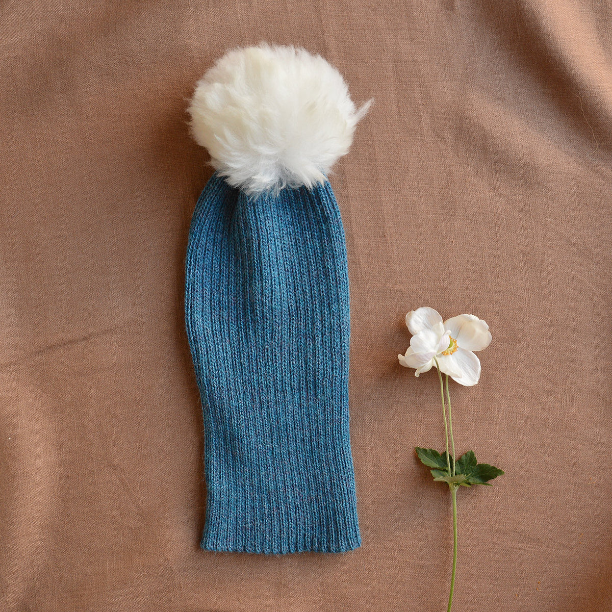 Pom-Pom Beanie - Baby Alpaca (Child-Adult)
