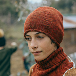 Adults Jersey Beanie - 100% Alpaca