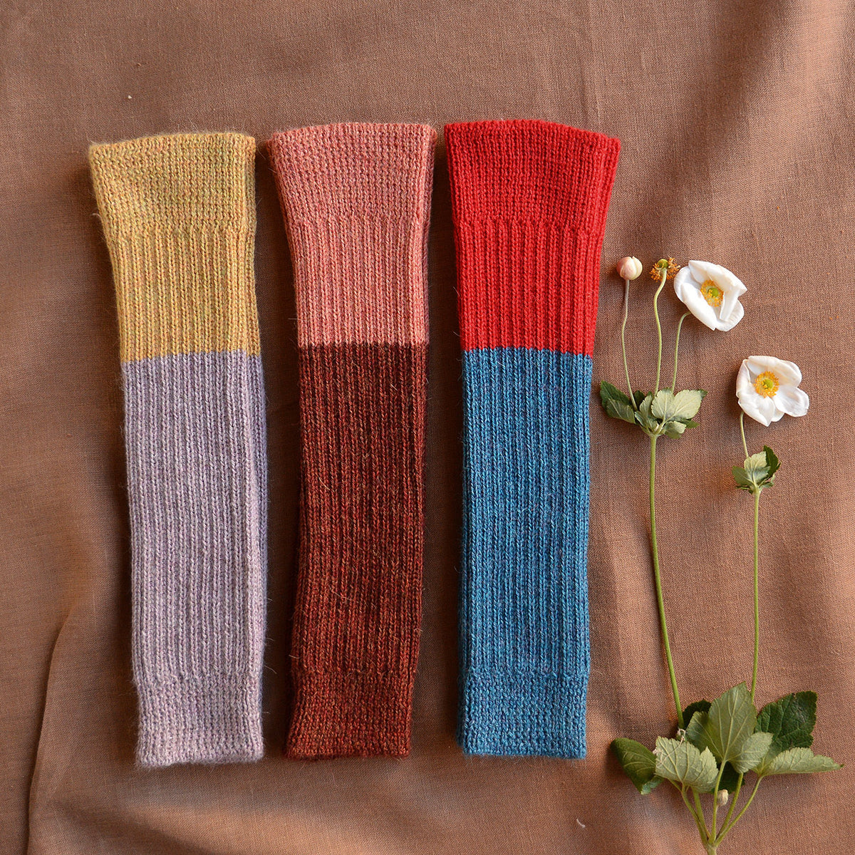 Ribbed Legwarmers - 100% Baby Alpaca (Youth-Adult)