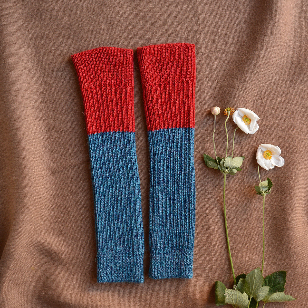 Ribbed Legwarmers - 100% Baby Alpaca (Youth-Adult)