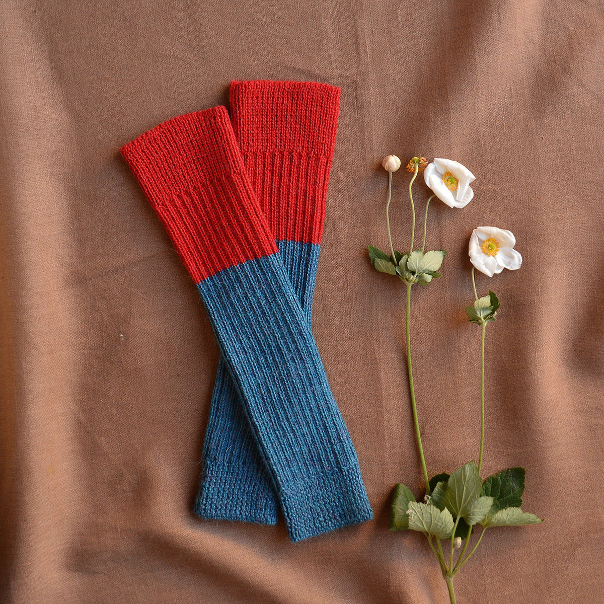 Ribbed Legwarmers - 100% Baby Alpaca (Youth-Adult)