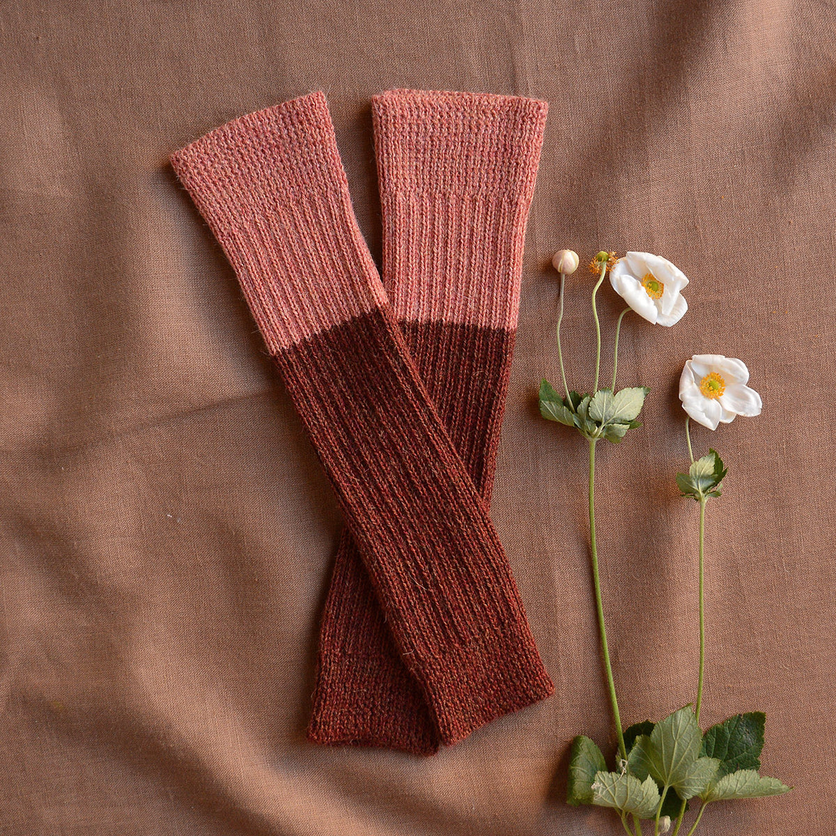 Ribbed Legwarmers - 100% Baby Alpaca (Youth-Adult)