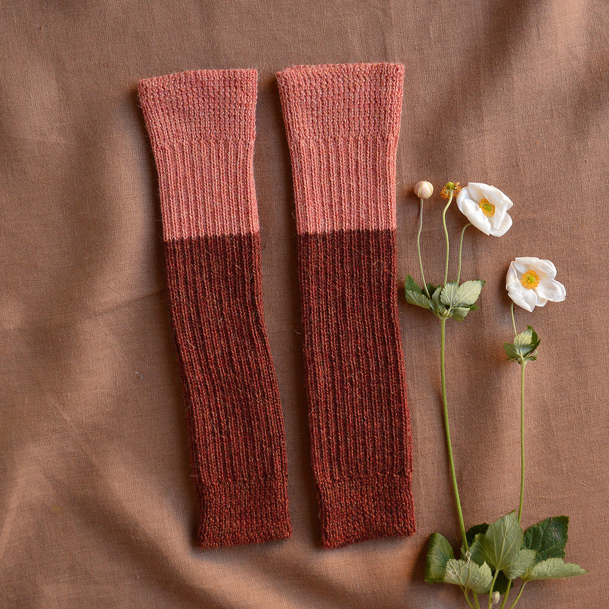 Ribbed Legwarmers - 100% Baby Alpaca (Youth-Adult)