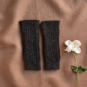 Fingerless Mits - Alpaca Rib (Adults)