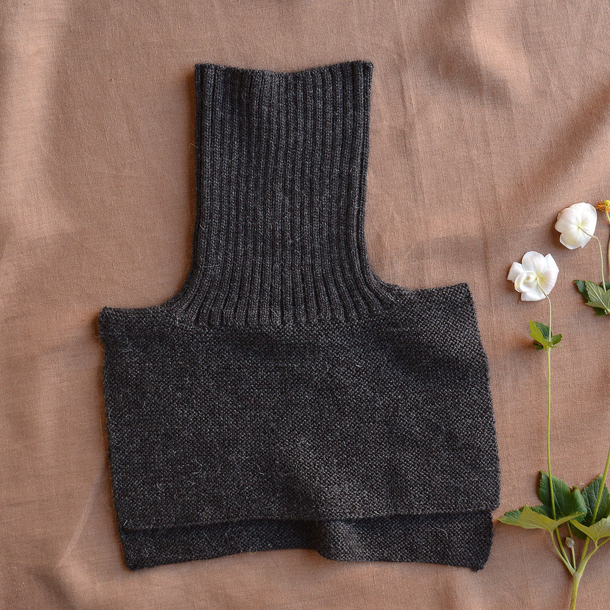 Turtle Neck & Chest Warmer - 100% Baby Alpaca (Adults)
