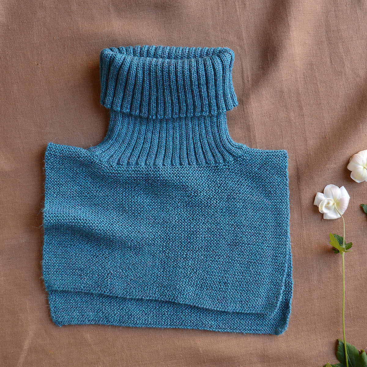 Turtle Neck & Chest Warmer - 100% Baby Alpaca (Adults)