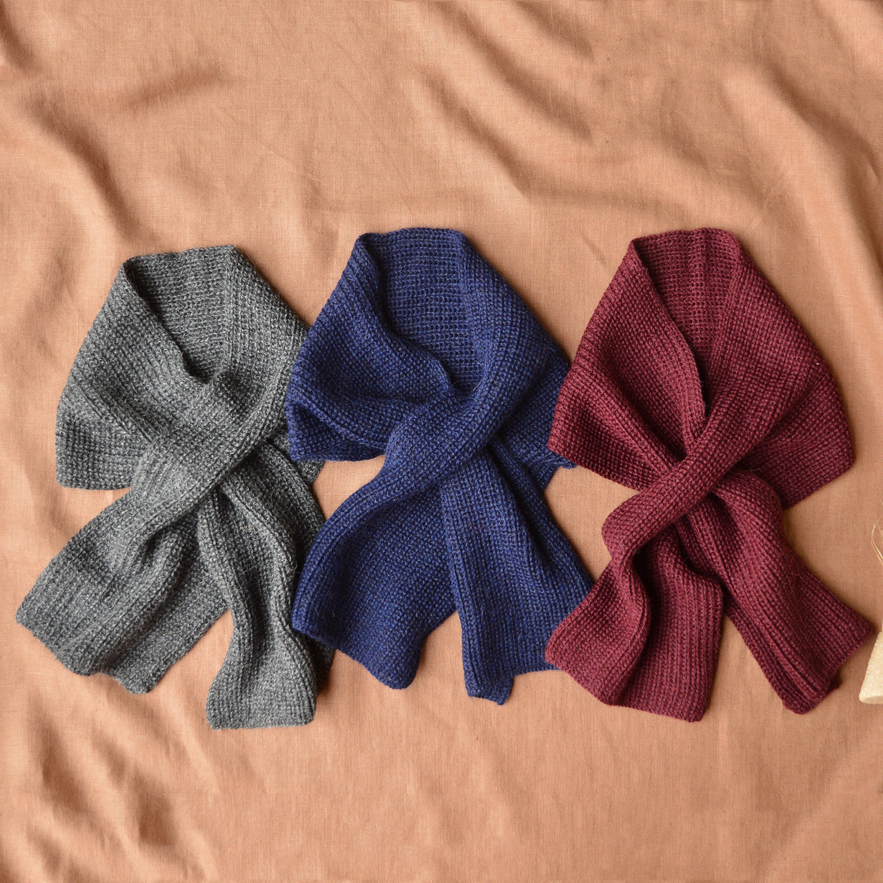 Cross Alpaca Scarf (adults)