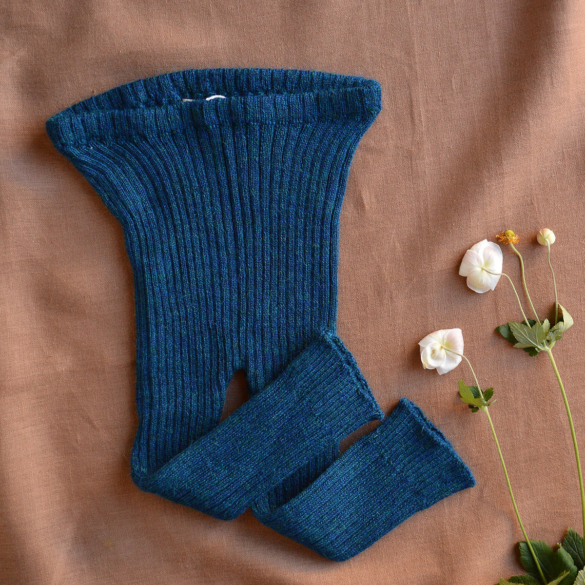 Rib Knit Leggings - 100% Baby Alpaca (12m-3y)
