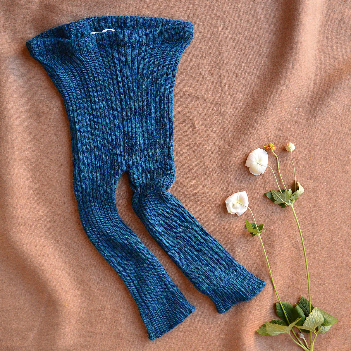 Rib Knit Leggings - 100% Baby Alpaca (12m-3y)