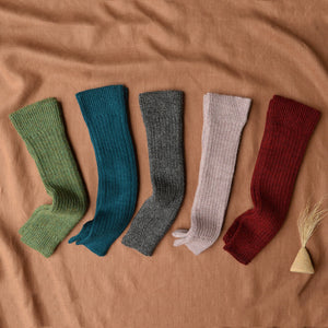 Ribbed Legwarmers - 100% Baby Alpaca (Youth-Adult) *Returning Soon