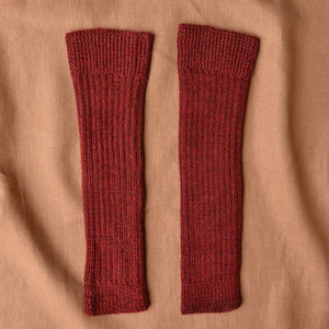 Ribbed Legwarmers in baby alpaca (Youth-Adult)