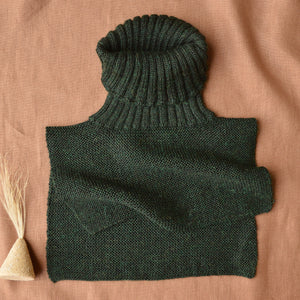 Turtle Neck & Chest Warmer in Baby Alpaca (4y-Adult)