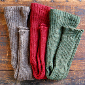 Rib Knit Leggings - 100% Baby Alpaca (12m-3y)