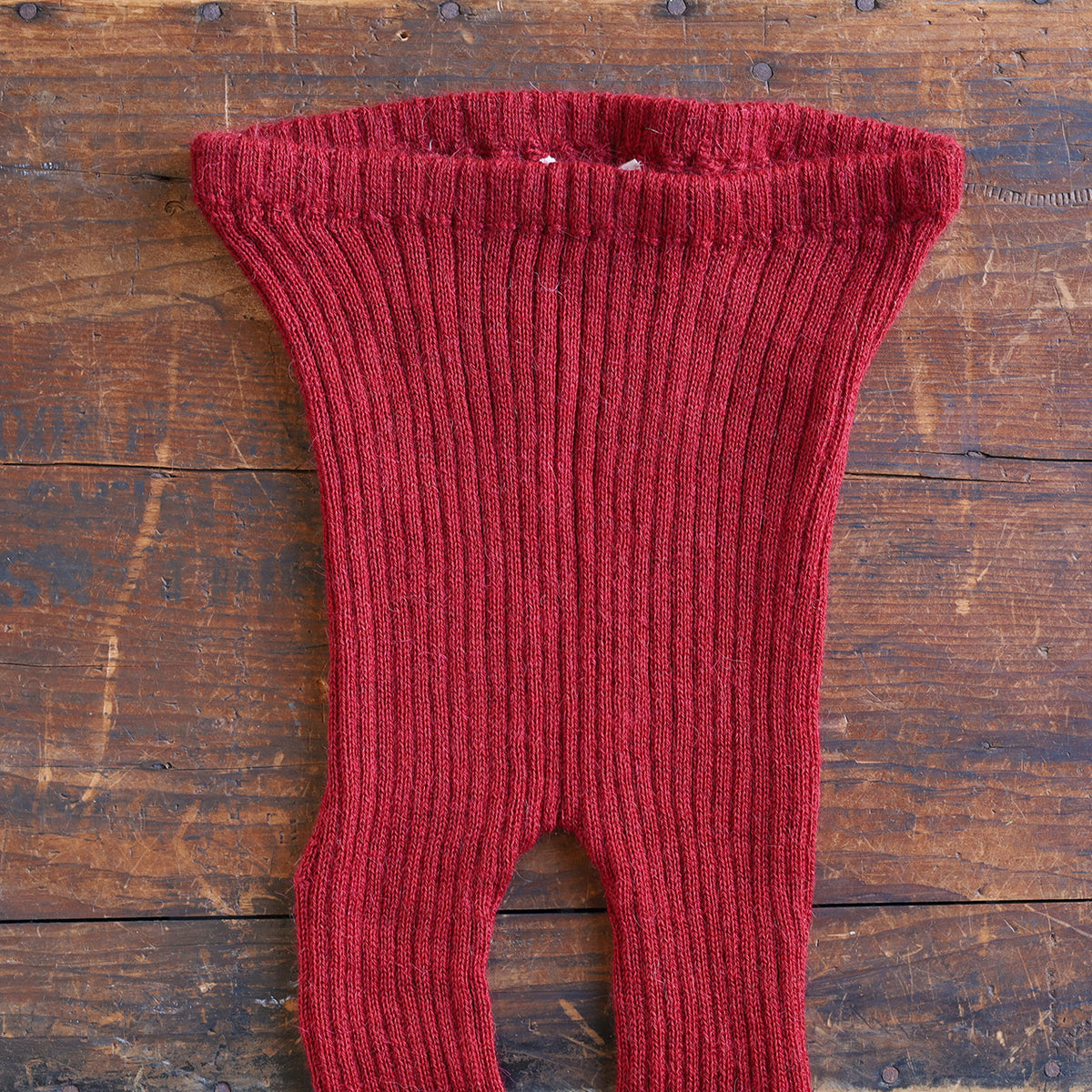 Rib Knit Leggings - 100% Baby Alpaca (12m-3y)