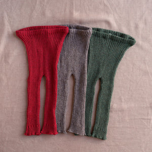 Rib Knit Leggings - 100% Baby Alpaca (12m-3y)