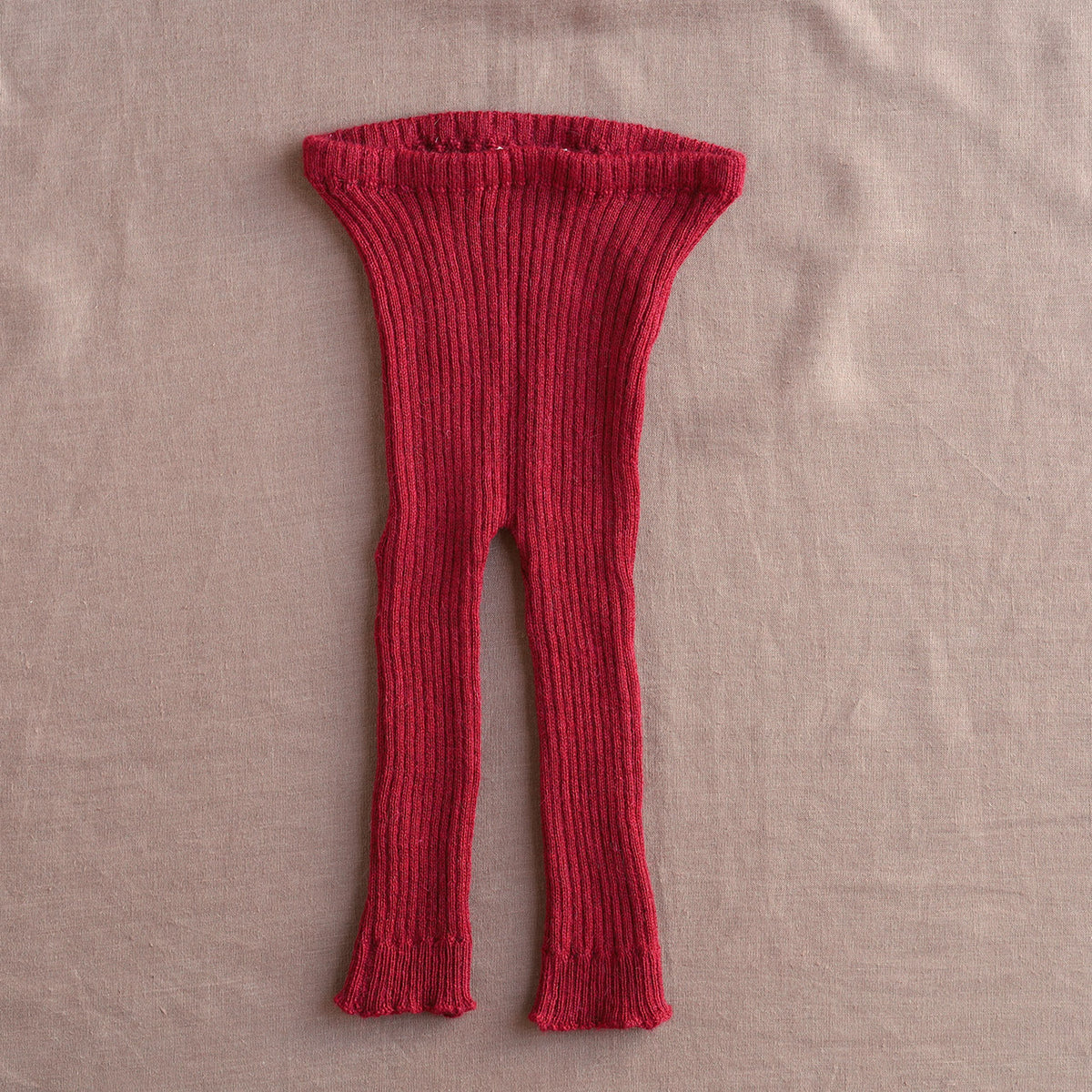 Rib Knit Leggings - 100% Baby Alpaca (12m-3y)