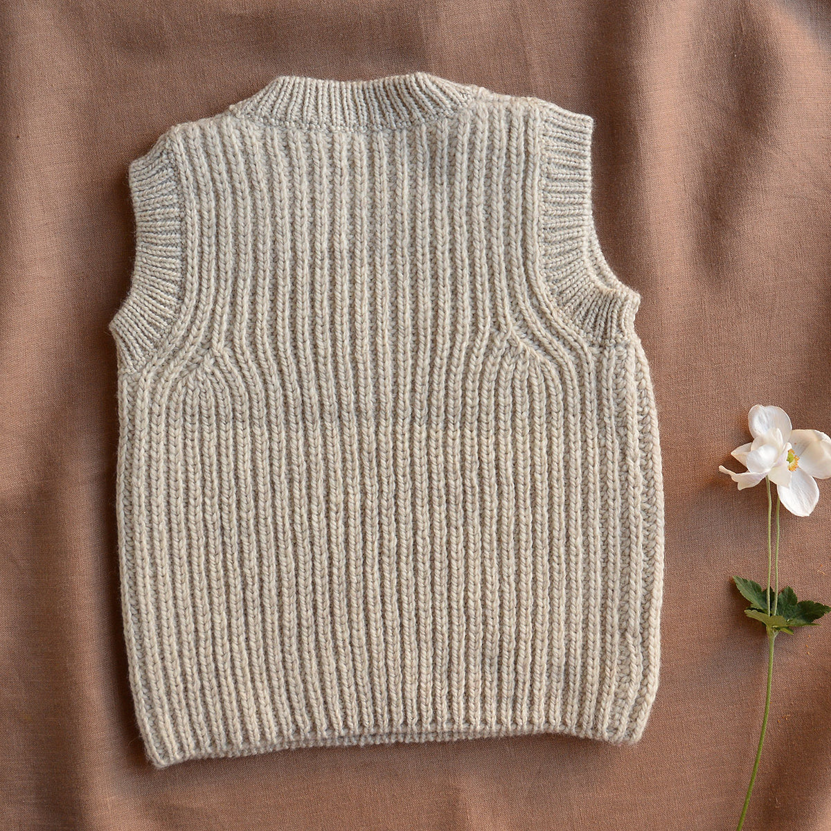 Chunky Mathias Vest - 100% Highland Wool (4-7y)