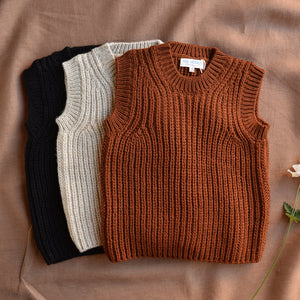 Mathias Vest - 100% Chunky Highland Wool (4-7y)