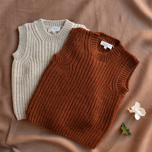Mathias Vest - 100% Chunky Highland Wool (4-7y)