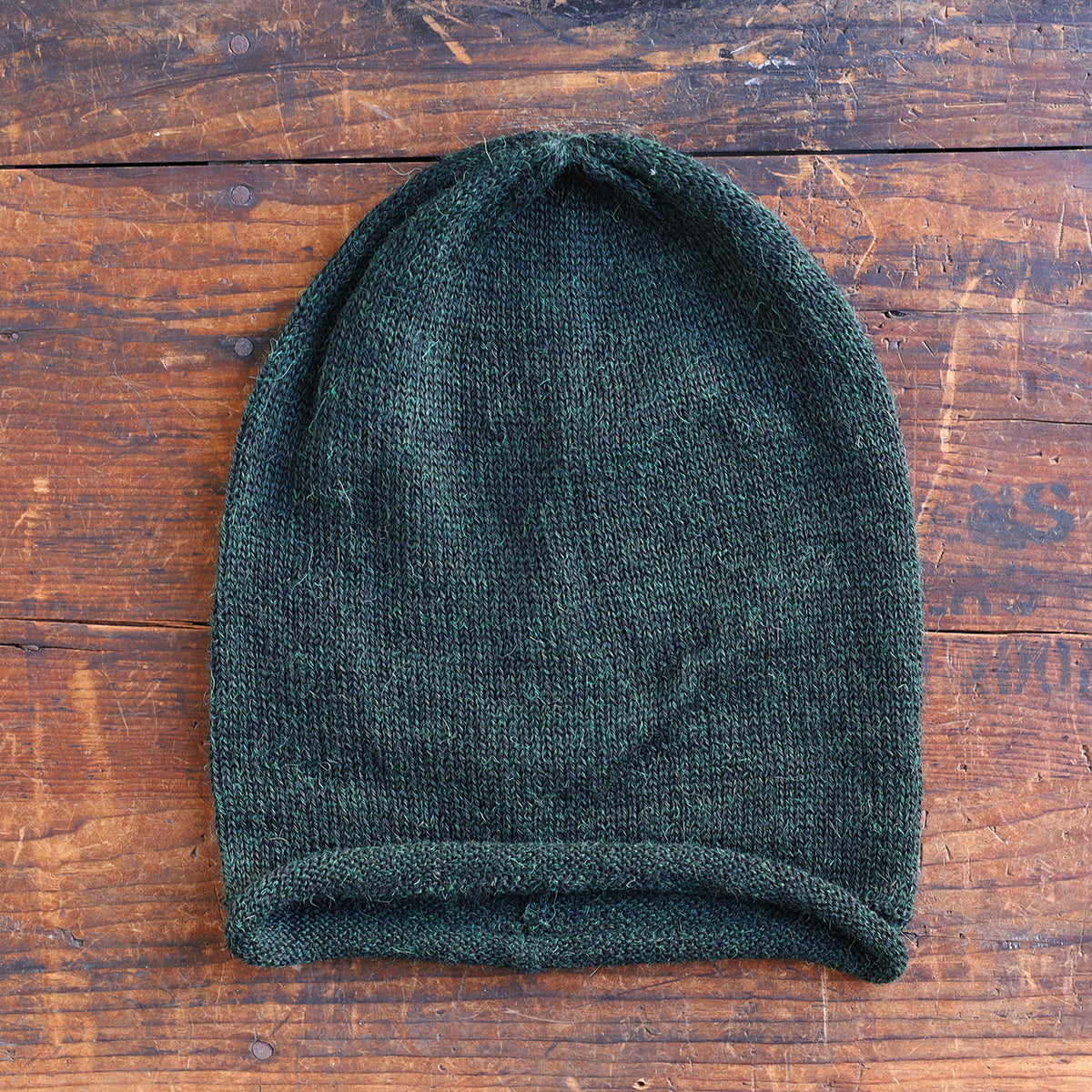 Jersey Beanie - 100% Baby Alpaca - Solid Colours (Adults)