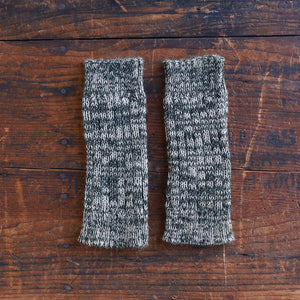 Fingerless Mits - 100% Baby Alpaca - Two Tone Melange (Youth-Adult)