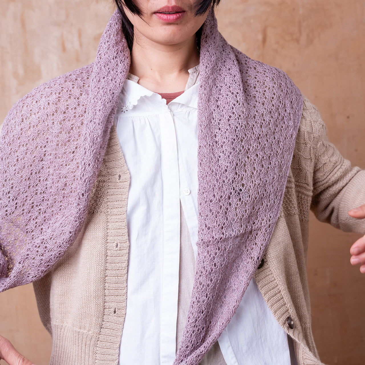 Triangle Scarf - 100% Baby Alpaca (Adults)