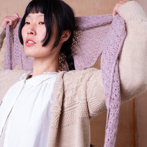 Triangle Scarf - 100% Baby Alpaca (Adults)