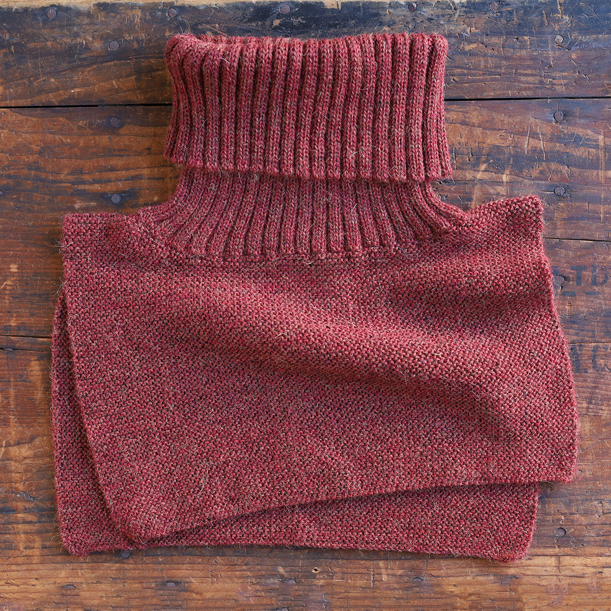 Turtle Neck & Chest Warmer - 100% Baby Alpaca (Adults Large)