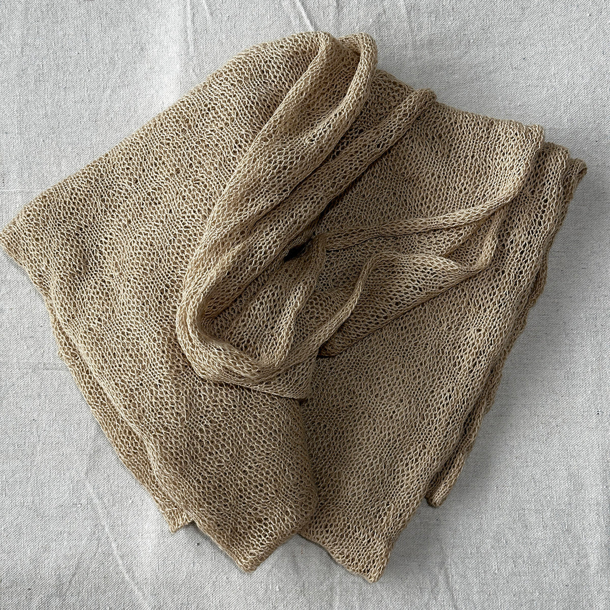 Large Lace Shawl/Throw - 100% Baby Alpaca (240x80cm)