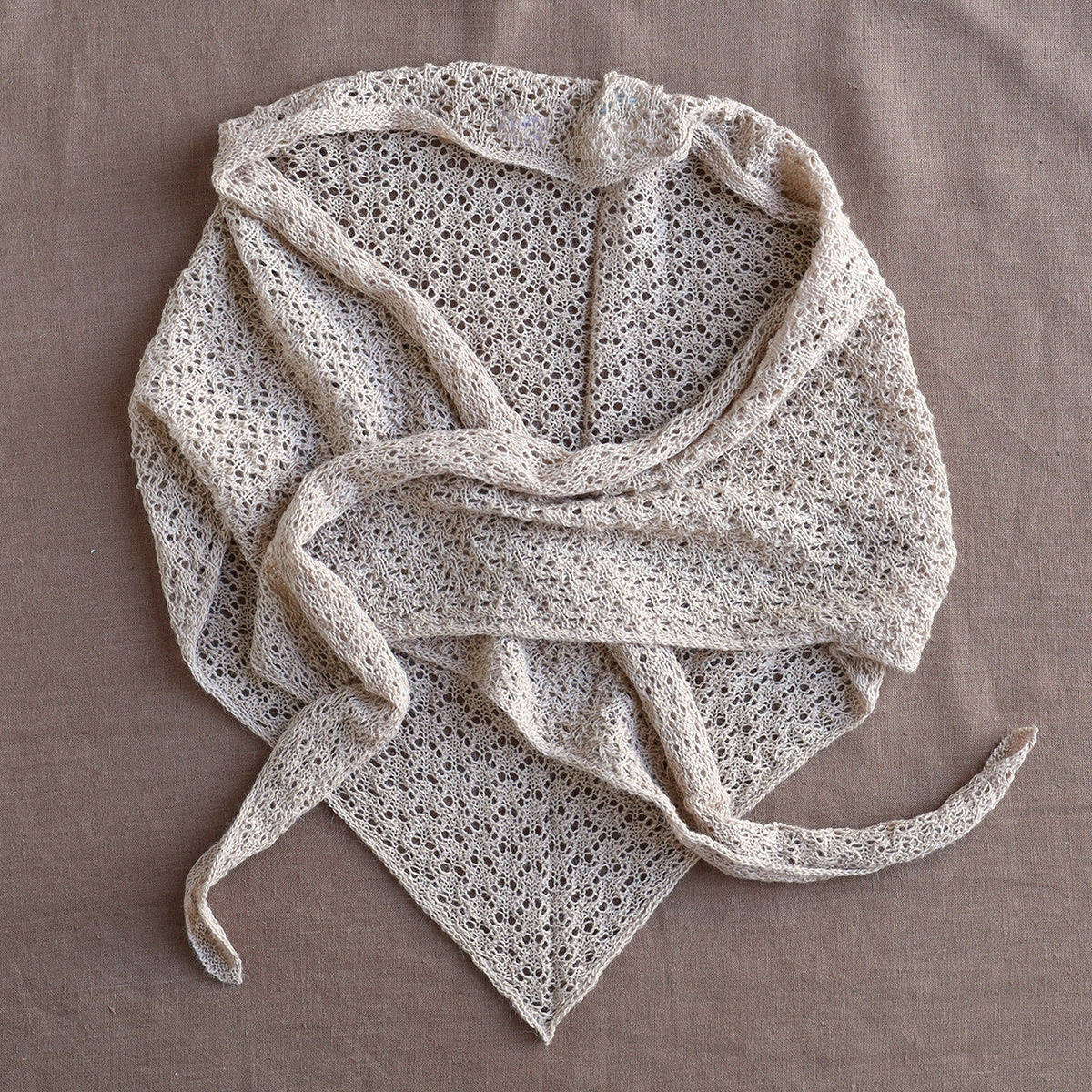 Triangle Scarf - 100% Baby Alpaca (Adults)