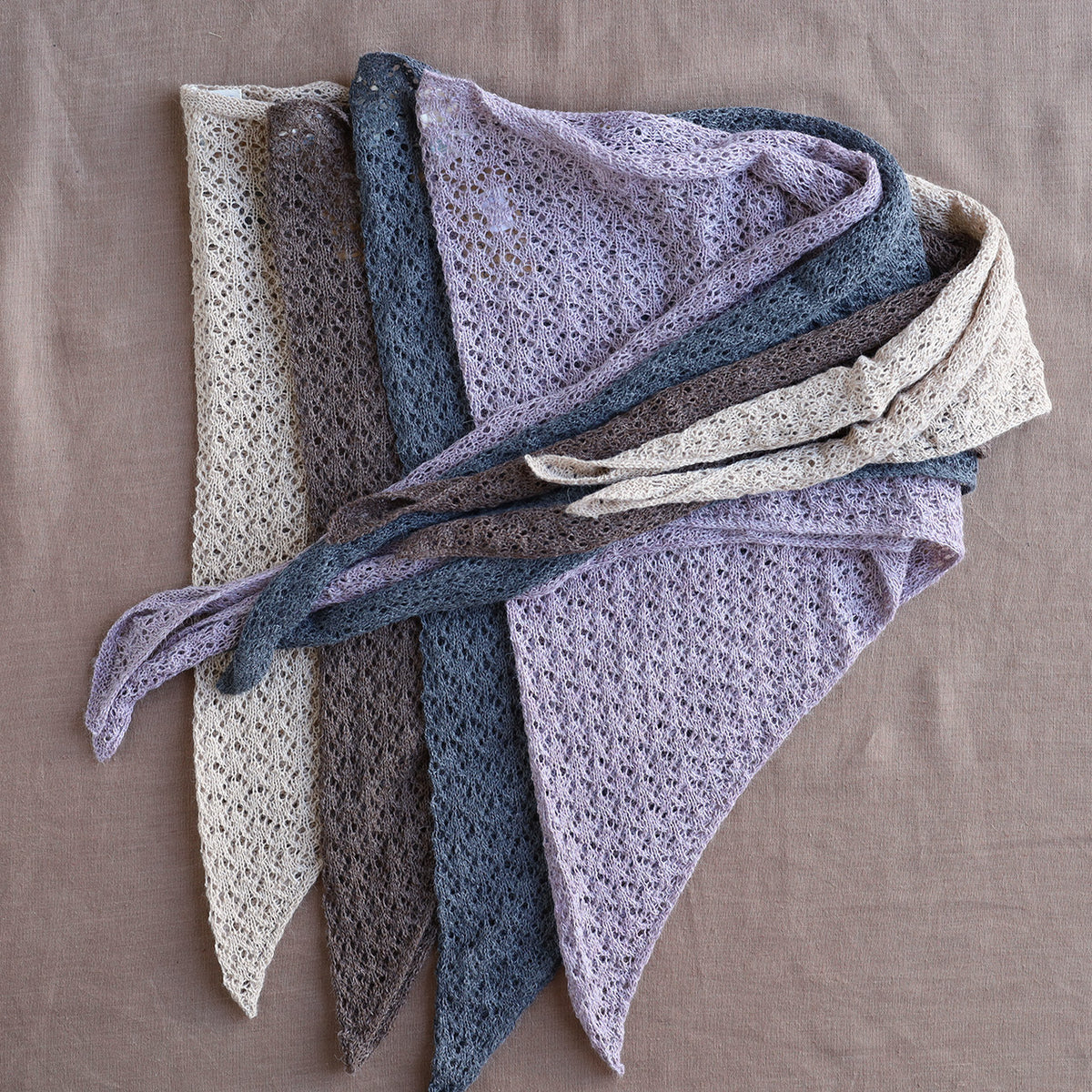 Triangle Scarf - 100% Baby Alpaca (Adults)