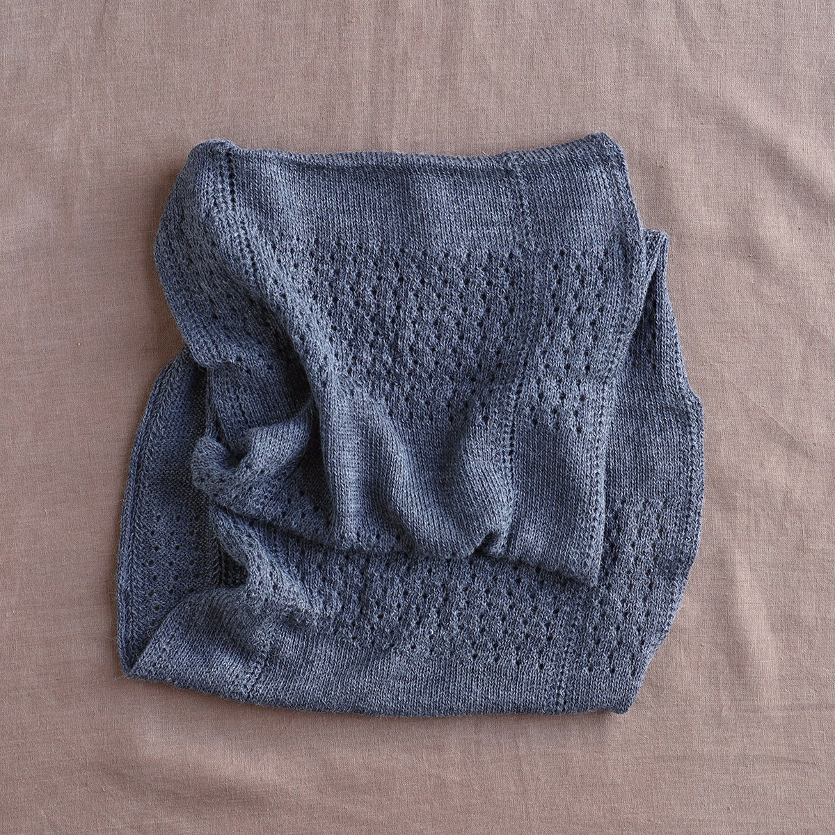 No End Drop Stitch Scarf - 100% Baby Alpaca (Adults)