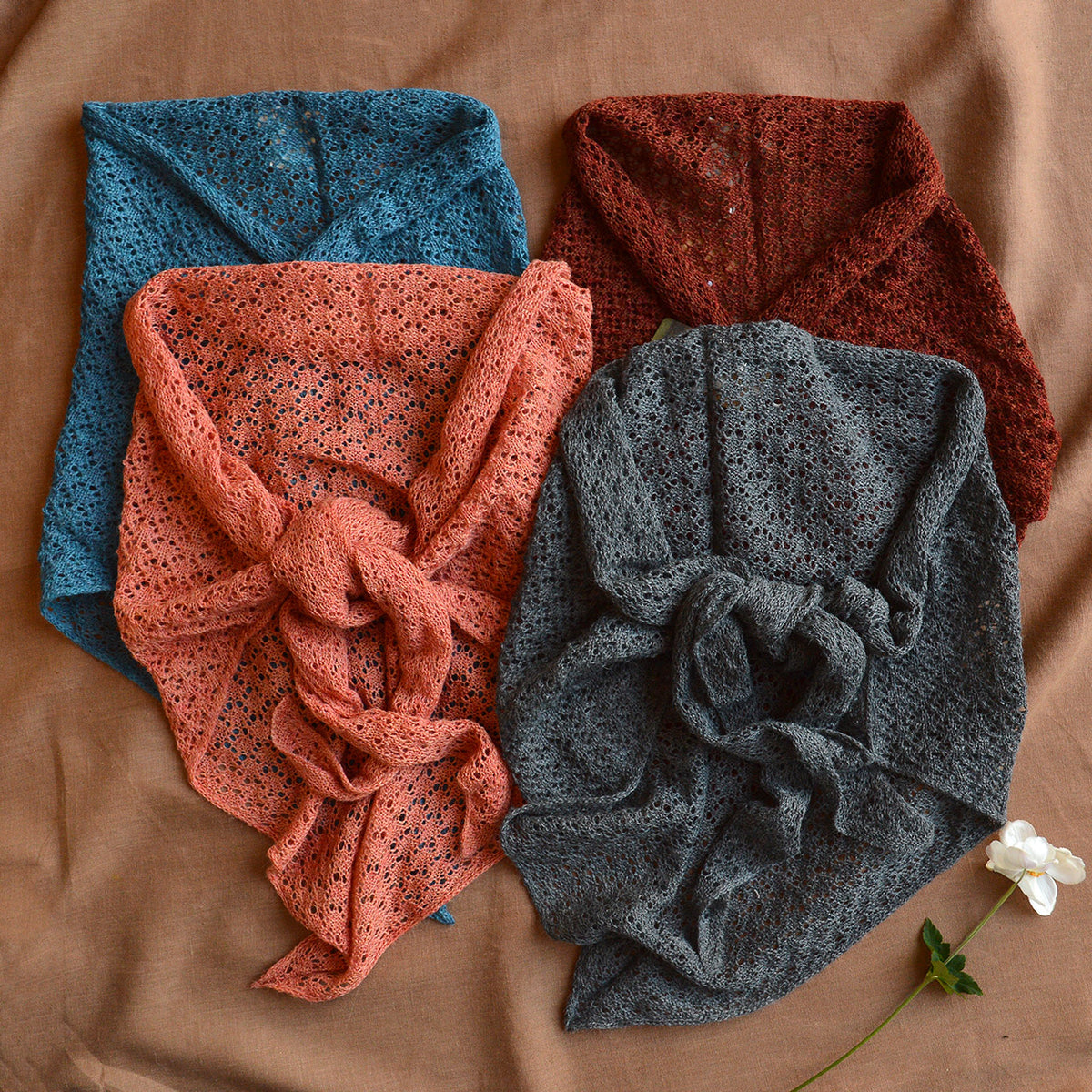 Triangle Scarf - 100% Baby Alpaca (Adults)