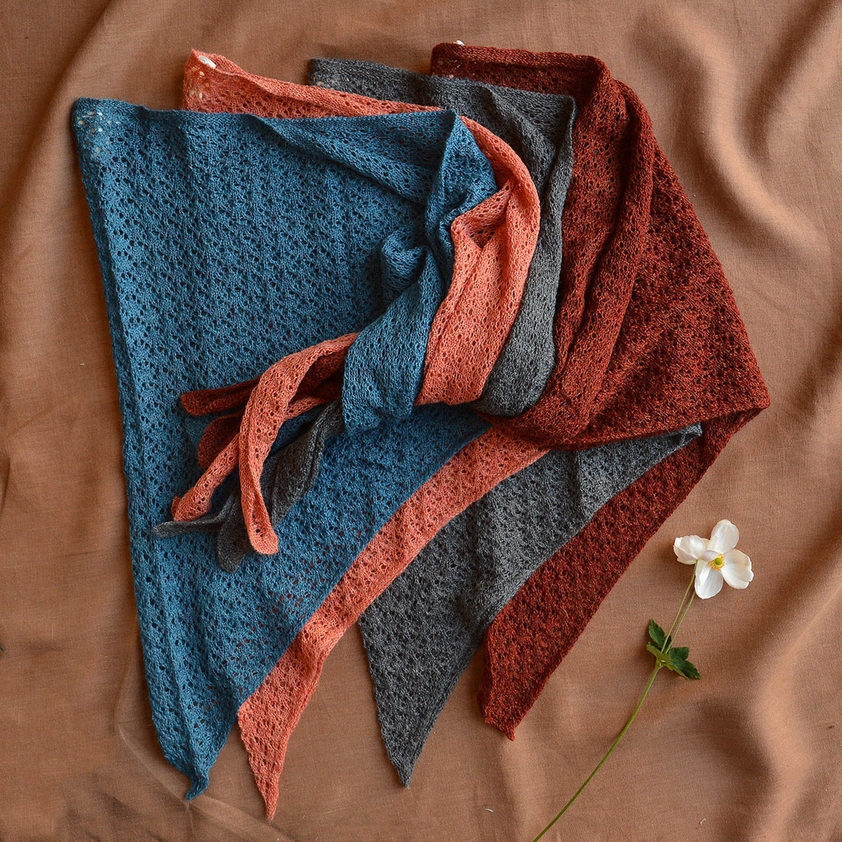 Triangle Scarf - 100% Baby Alpaca (Adults)