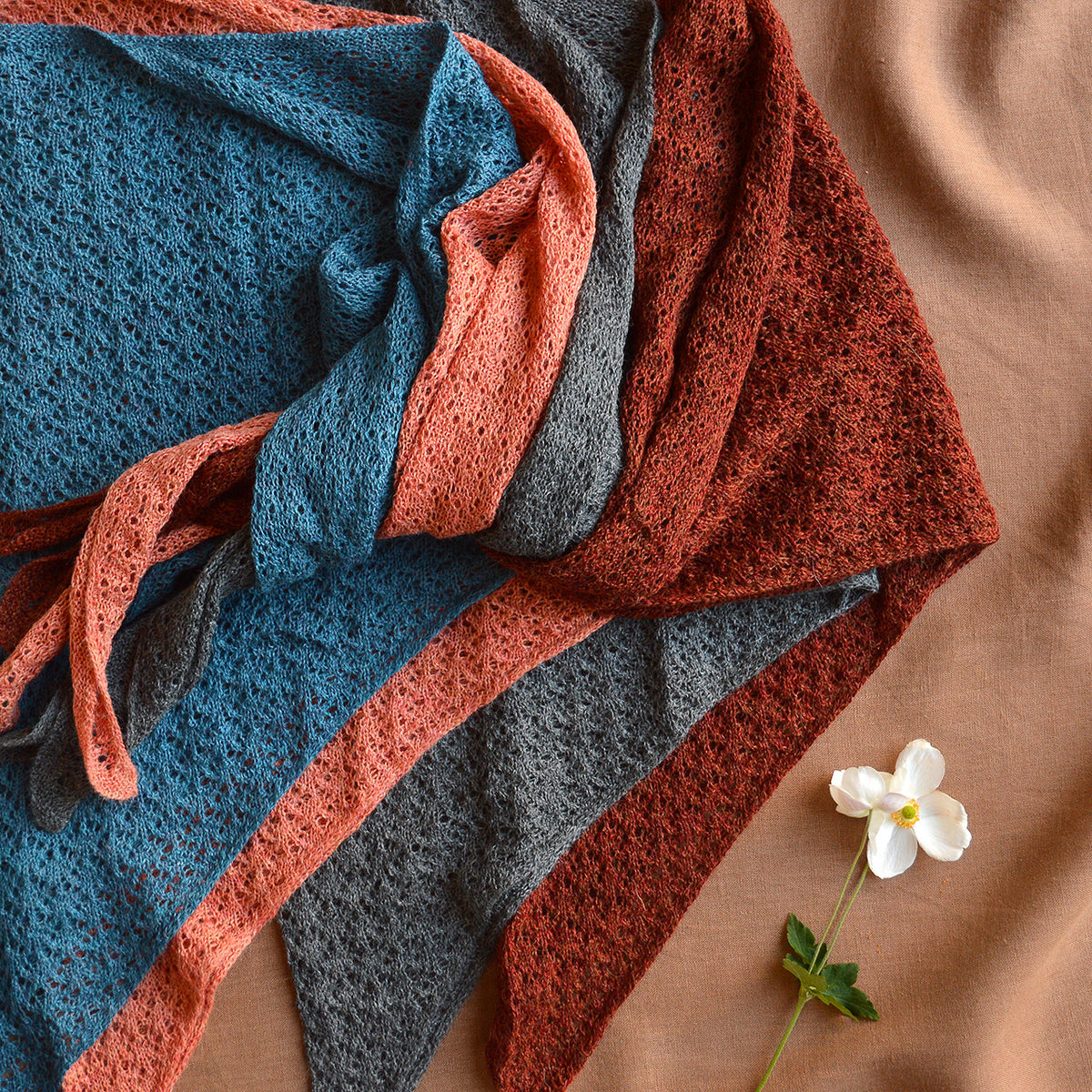 Triangle Scarf - 100% Baby Alpaca (Adults)